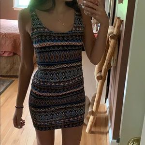 Comfy cotton printed dress, thicker material